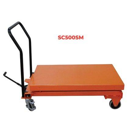 SC M Mobile manual lift table 300 and 500 kg - AMARITE