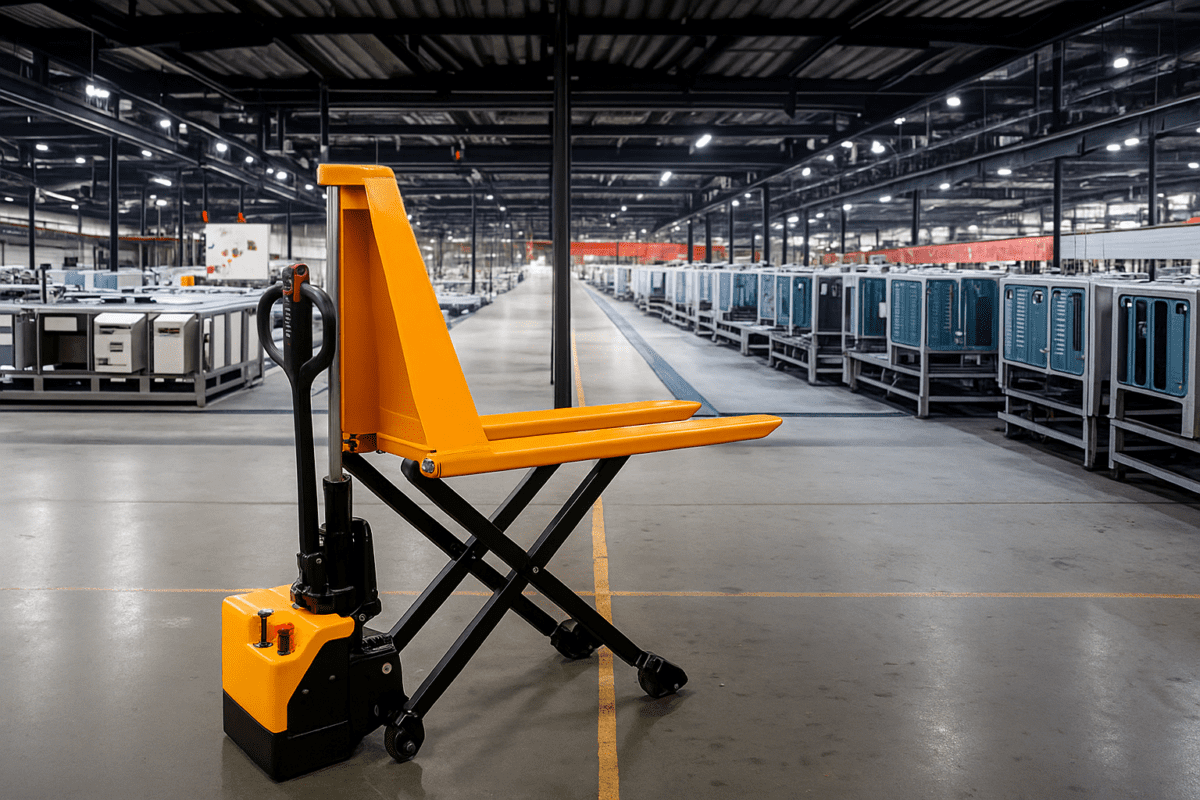 Unlocking Vertical Storage Potential: High-Lift Electric Pallet Trucks - AMARITE