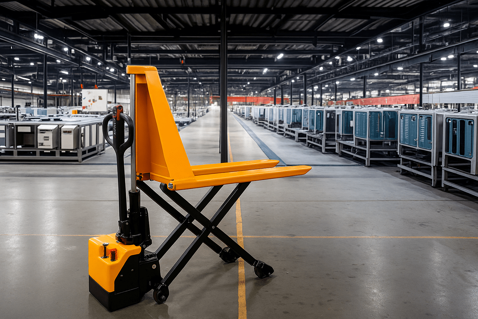 Unlocking Vertical Storage Potential: High-Lift Electric Pallet Trucks - AMARITE