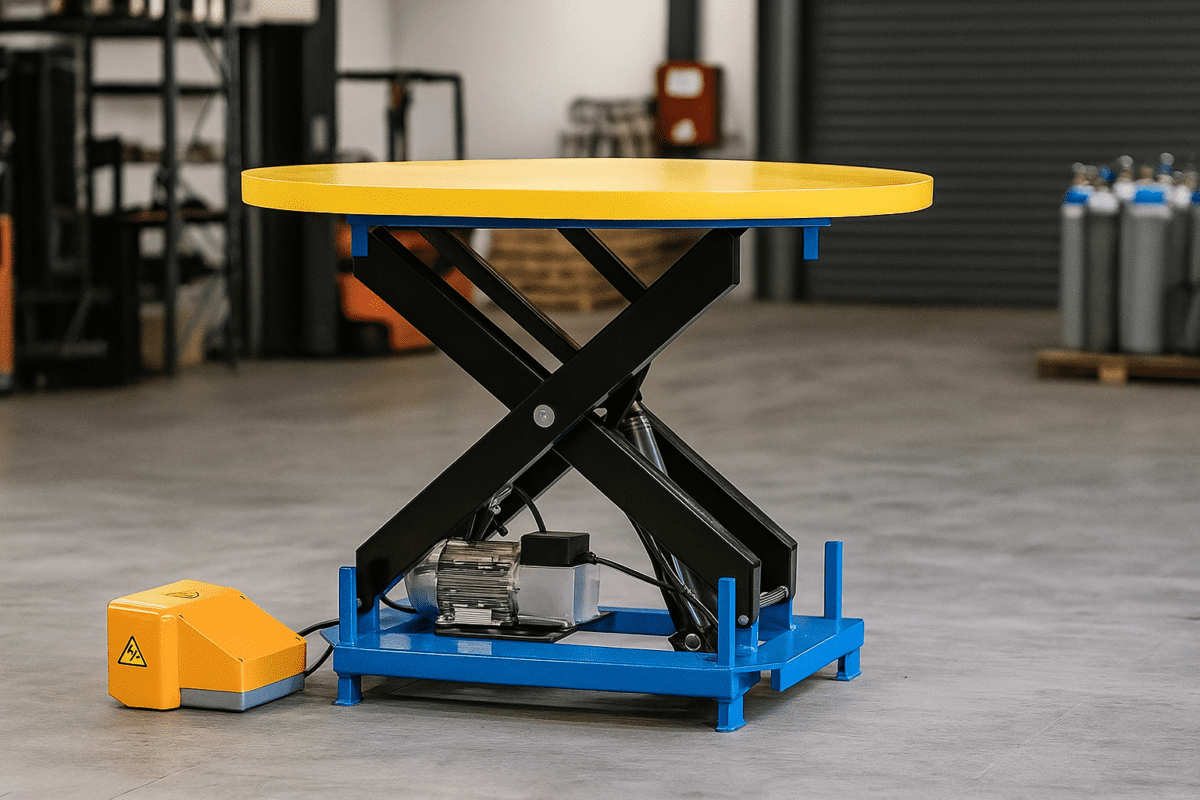 Electric Rotating Lift Tables