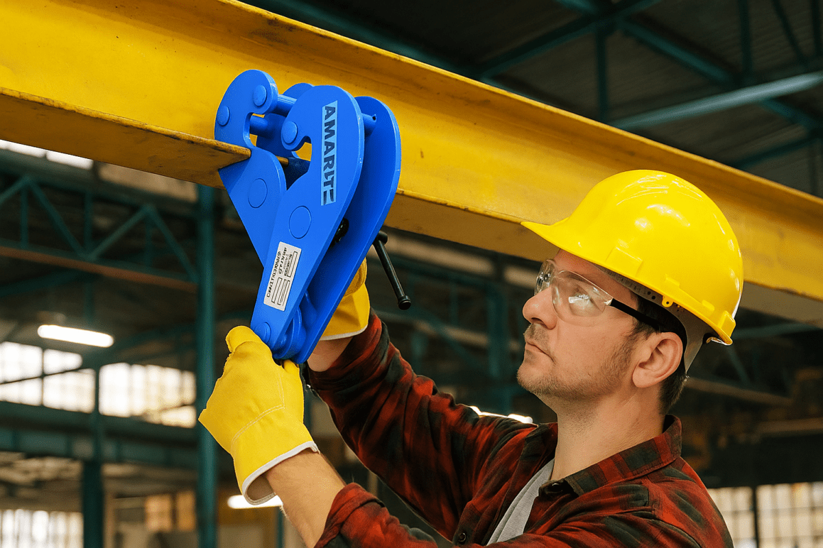 Amarite Heavy-Duty Vertical I Beam Clamp
