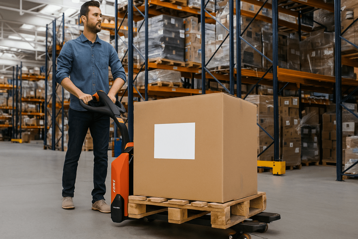 PTE15N Lithium elektrisk palleløfter 1500 kg