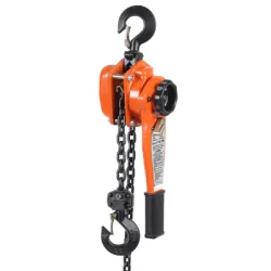 Hefboomkettingtakel voor professionals, capaciteit 1650 lbs, hefhoogte 10 ft - AMARITE