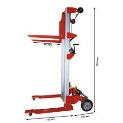 SW Aluminium manual stacker 181 and 227 kg - AMARITE