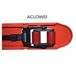 ACLOW Low-profile 35 and 51 mm manual pallet truck 1000 and 1500 kg - AMARITE