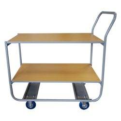 WP20 Timber shelf trolley 200 kg (2 sizes) - AMARITE