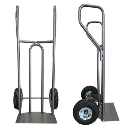 DVPF2 Steel hand truck with curved frame and closed handle 250 kg - AMARITE