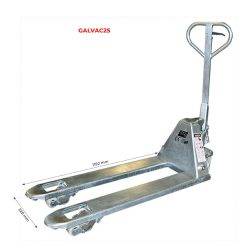 GALVAC25 Galvanized premium manual pallet truck 2500 kg - AMARITE