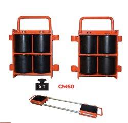 CM Adjustable load skates 6 to 24 ton - AMARITE