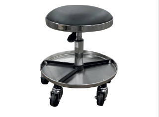Assento com rodas para garagem