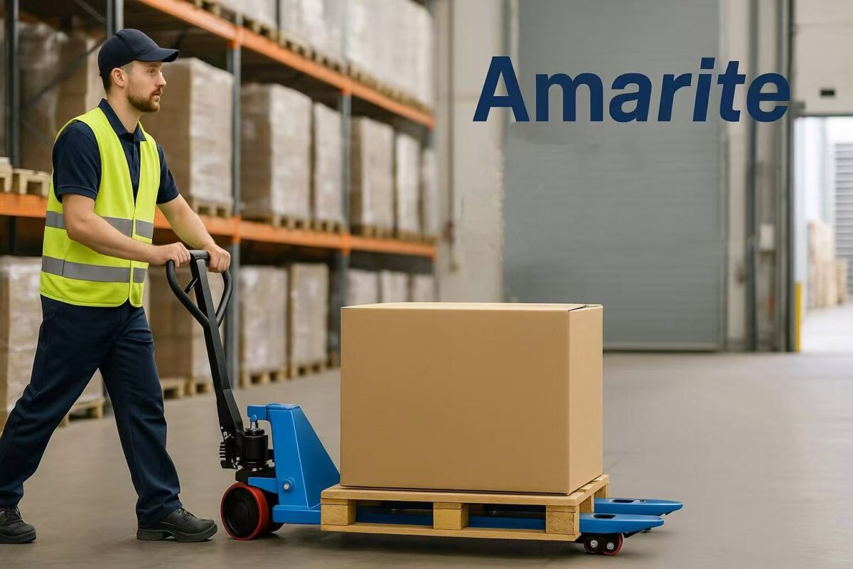 AFPT1000E Adjustable Fork Pallet Truck: The Ultimate Solution for Warehouse Efficiency - AMARITE