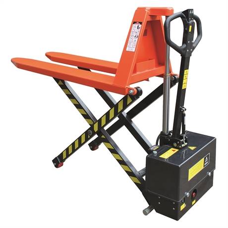 JE6810 - Transpaleta eléctrica de tijera de 1 tonelada 1140 mm / 680 mm